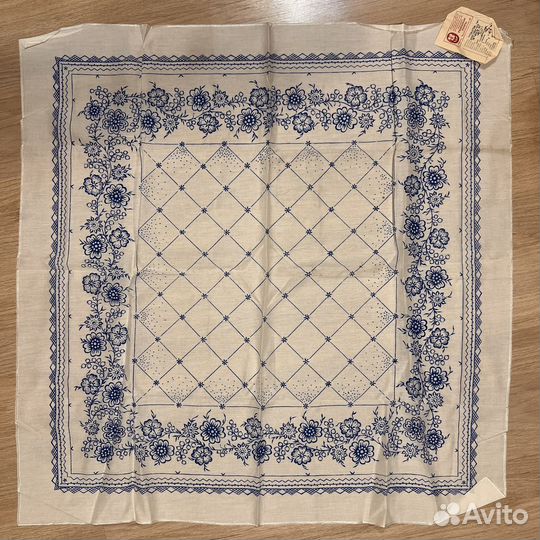 Платок СССР с этикеткой