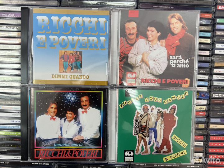 Музыкальные cd диски Ricchi e poveri