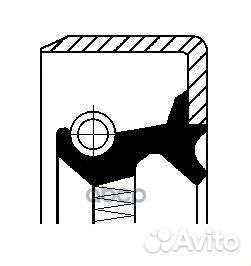 Сальник 19036492b Corteco