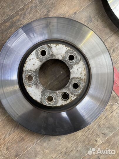 Тормозные диски на porsche cayenne