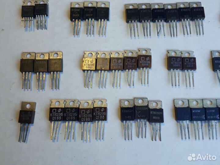 Транзисторы СССР кт818,кт 819, и др