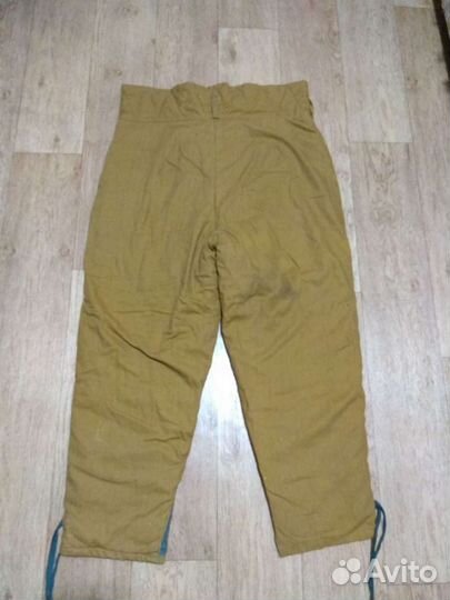 Штаны ватные