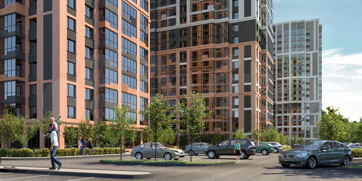 Квартира-студия, 21,7 м², 2/19 эт.