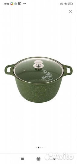 Казан 4л с антипригарным покрытием