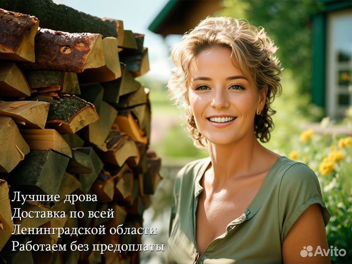 Дрова колотые