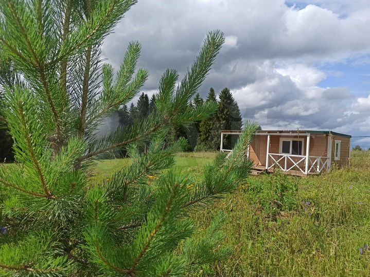 Дом 24 м² на участке 15 сот.