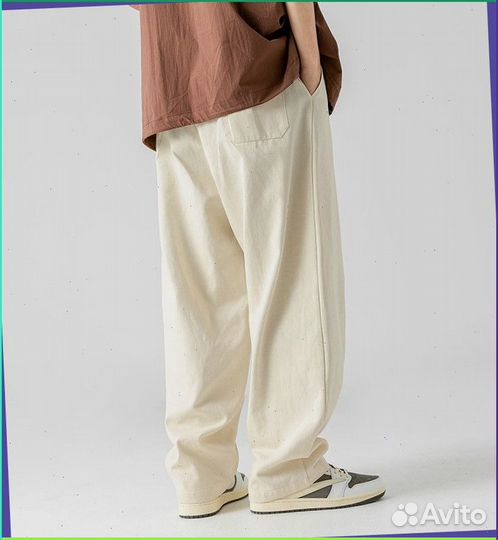 Широкие штаны карго (S - XXL)