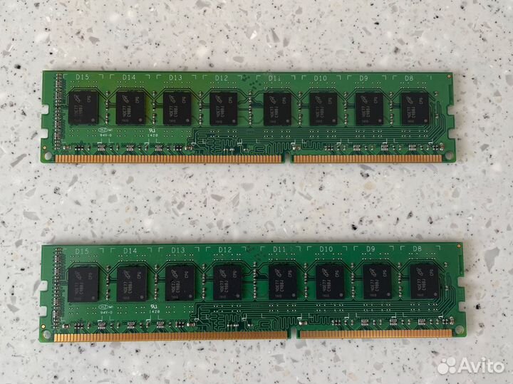 Оперативная память ddr3 для 8 gb (2x4gb)