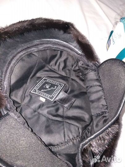 Норковая мужская кепка