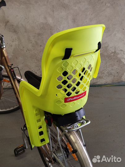 Велокресло детское заднее Polisport Joy CFS