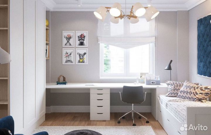 Рабочая зона у окна