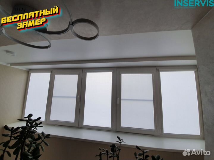 Рулонная штора на окно