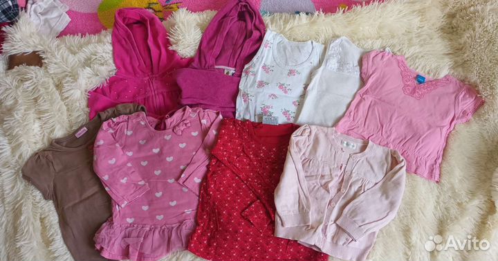 Вещи пакетом на девочку 1-2 года