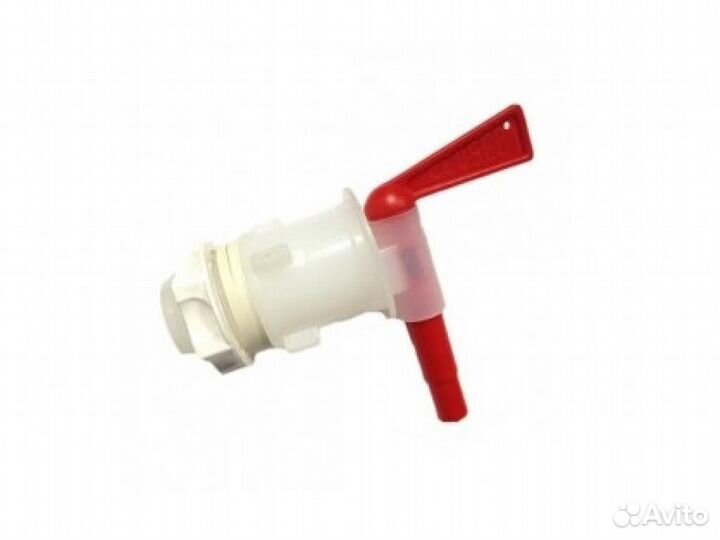 Кран пластиковый 3/4 без насадки-дрожжеуловителя
