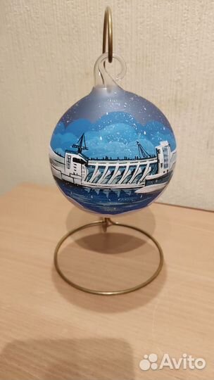 Елочная игрушка фабрики Ариель шар