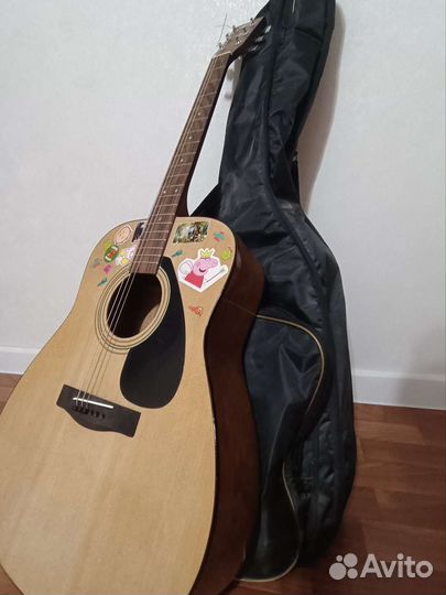 Акустическая гитара yamaha f310 бу