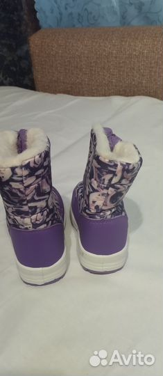 Дутики ботинки детские зимние