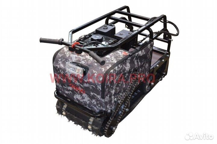 Мини мотобуксировщик койра 