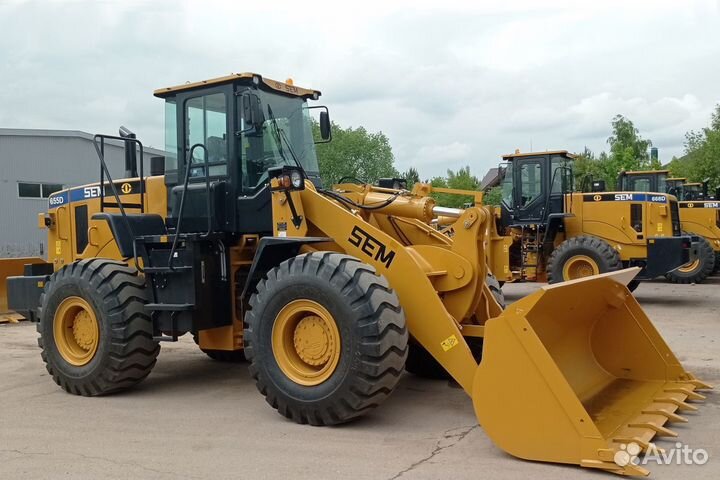 Фронтальный погрузчик SEM 655D, 2023