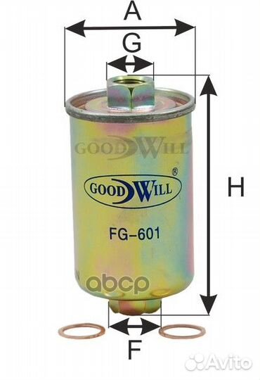 Фильтр топливный FG601 Goodwill