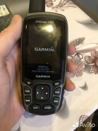 Gps навигатор garmin 62st