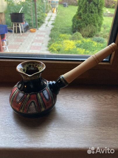 Турка для кофе керамическая