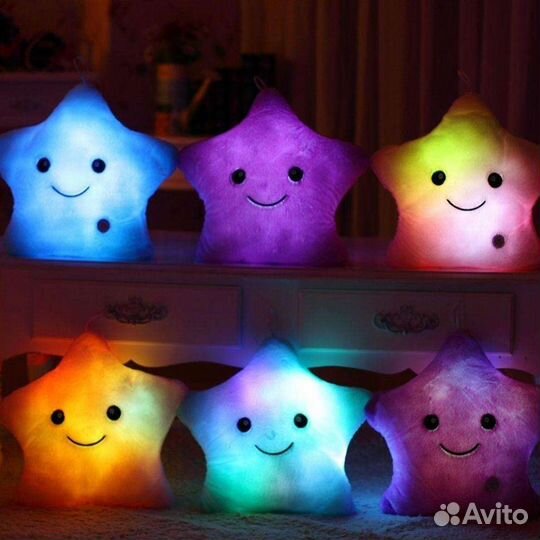 Светящиеся подушки,меняют цвета