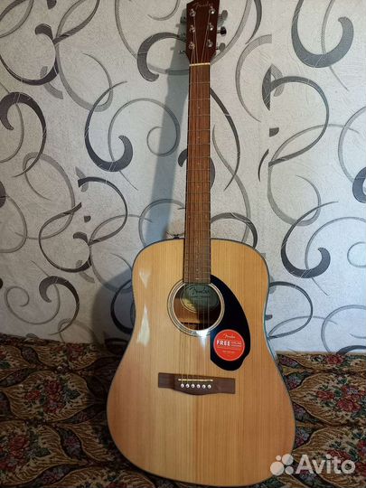 Акустическая гитара fender CD-60 S