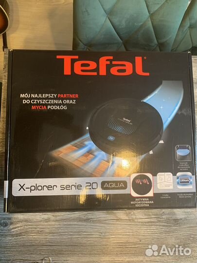 Робот пылесос tefal x-explorer serie 20 aqua