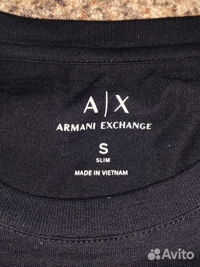 Armani exchange футболка