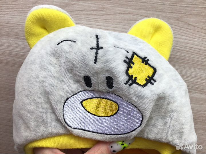 Шапка шлем детская