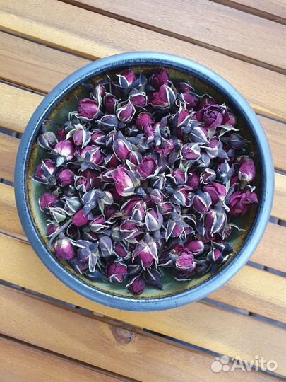 Роза сушеная бутоны 100грамм