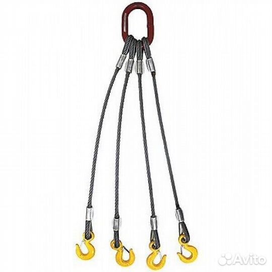 Строп канатный TOR 4ск г/п 6,3 т 7,0 м