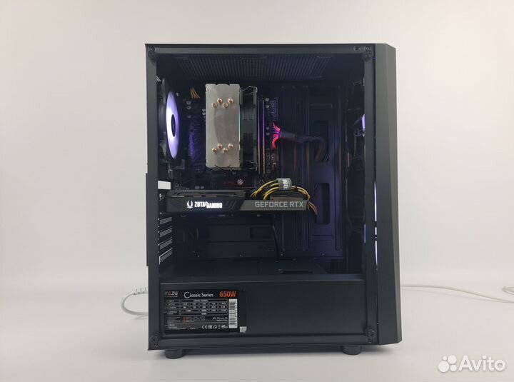 Пк Ryzen 5 2600 / RTX 3070 8GB / DDR4 16GB