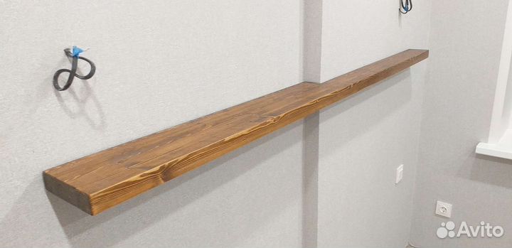 Полка настенная деревянная