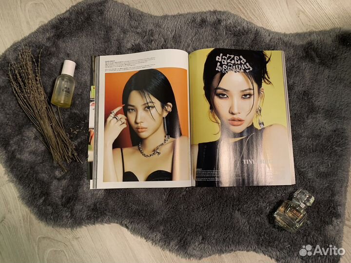 Dazed. Журнал с Хёнджином stray kids и Соён gidle