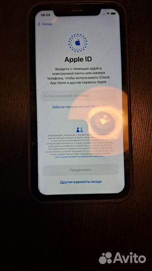 iPhone xr в корпусе 14 pro на запчасти