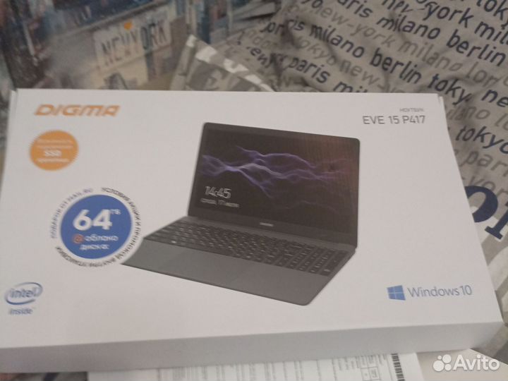 Ноутбук Digma Eve 15 P417