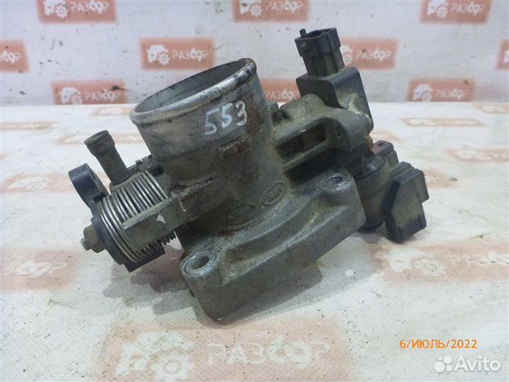 Заслонка дроссельная Hyundai Elantra XD G4ED 2003