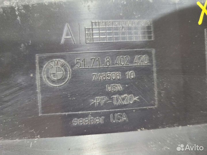 Воздуховод радиатора bmw x5 e53