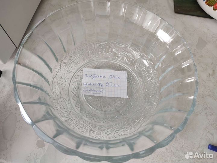 Ваза/салатник стекло