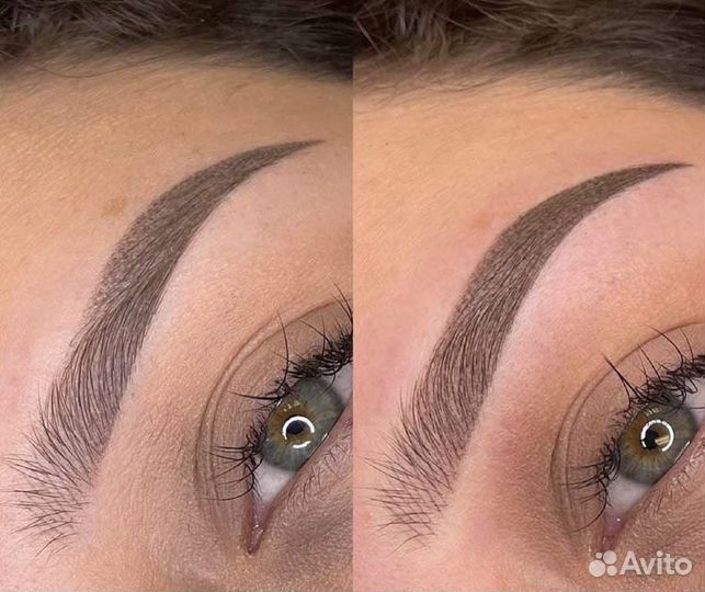 Перманентный макияж бровей, губ, межреснички