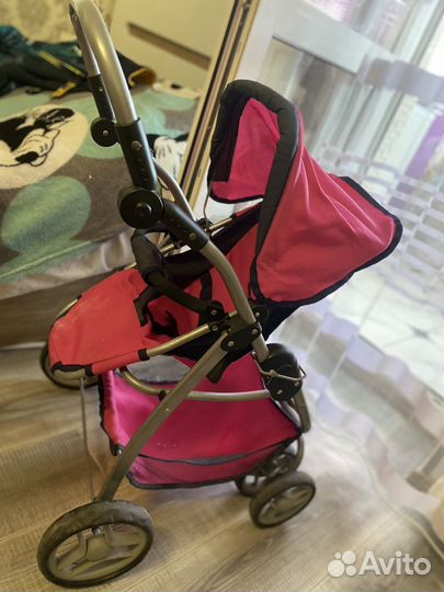 Игрушечная коляска для кукол