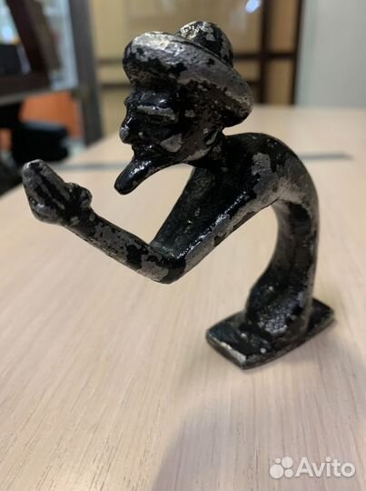 Статуэтка старец силумин