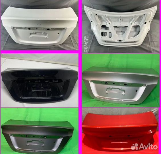 Багажник Хундай Солярис 2010 - 2017 все цвета