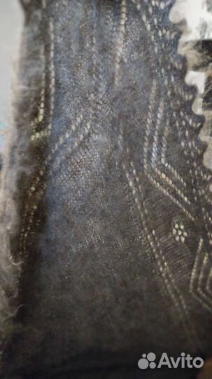 Шаль пуховая ручная работа