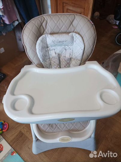 Стульчик для кормления happy baby classic