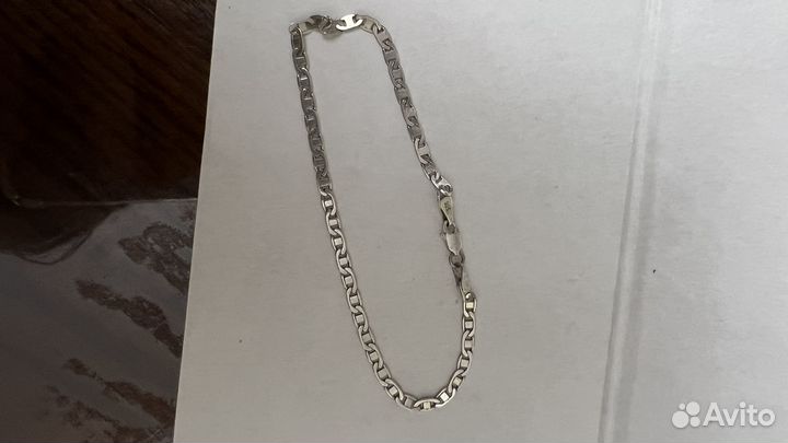 Браслет серебро