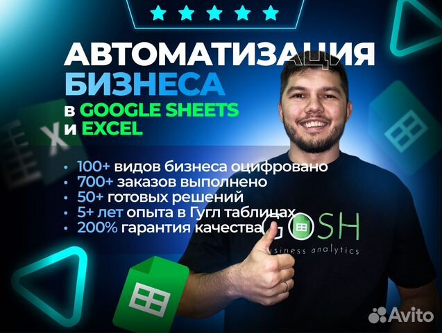 Google таблицы + Excel, помощь, автоматизация в Сыктывкаре | Услуги ...