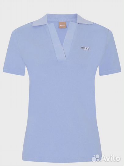 Поло хлопковое boss